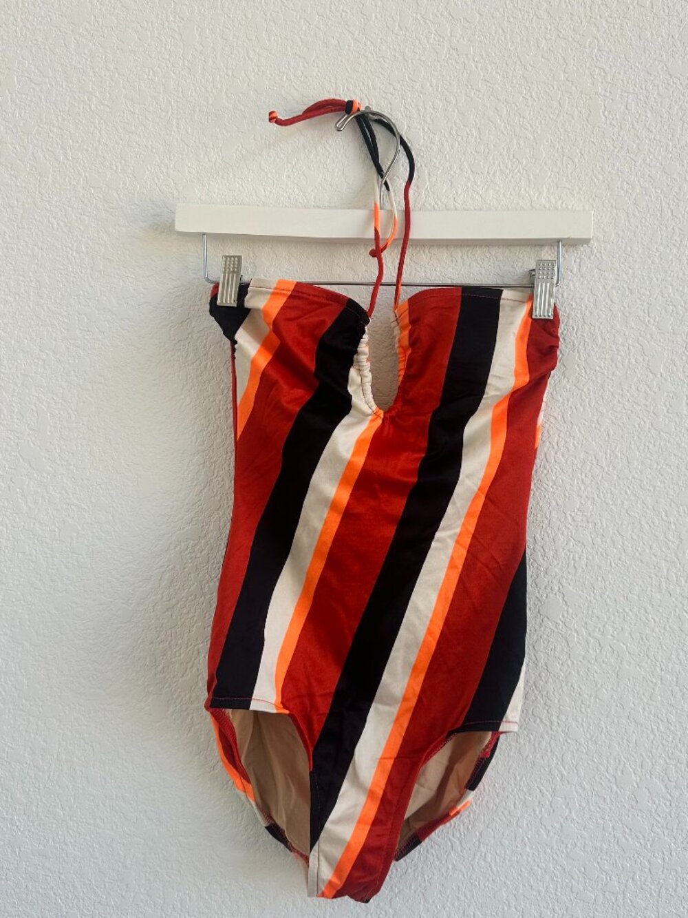 Vintage 70's style one piece swim suit,